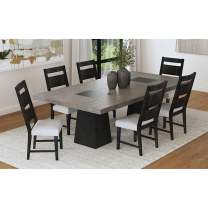 Elements International Jemma D - 7570 - 5 - SC3 Wood Back Dining Side Chair - American Furniture of Slidell