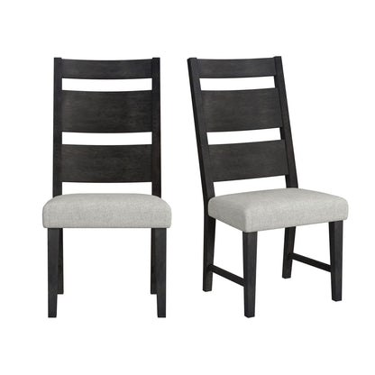 Elements International Jemma D - 7570 - 5 - SC3 Wood Back Dining Side Chair - American Furniture of Slidell
