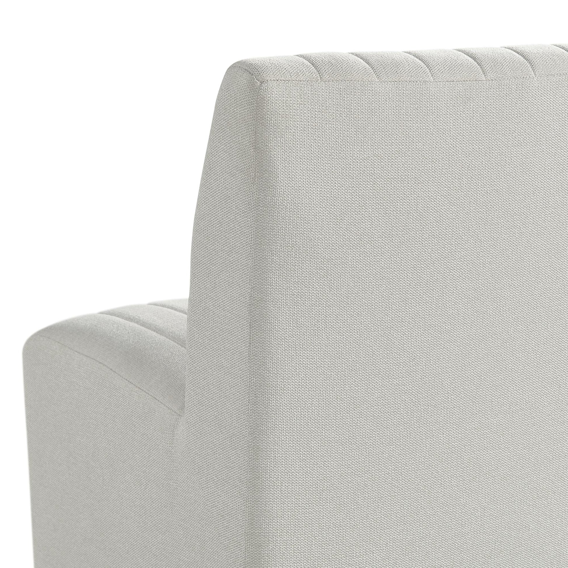 Elements International Jemma D - 7570 - 6 - BN Upholstered Bench - American Furniture of Slidell