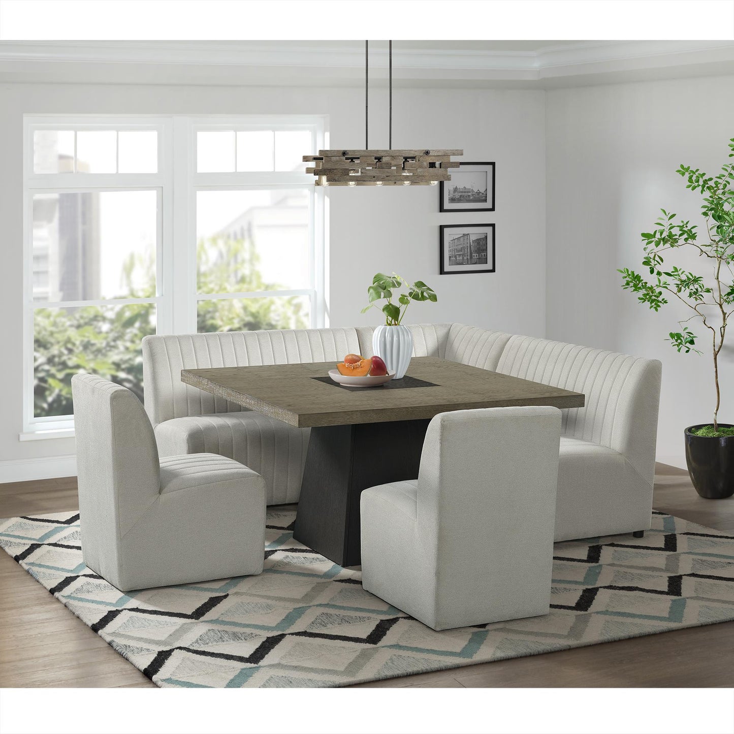 Elements International Jemma D - 7570 - 6 - SC Upholstered Side Chair - American Furniture of Slidell