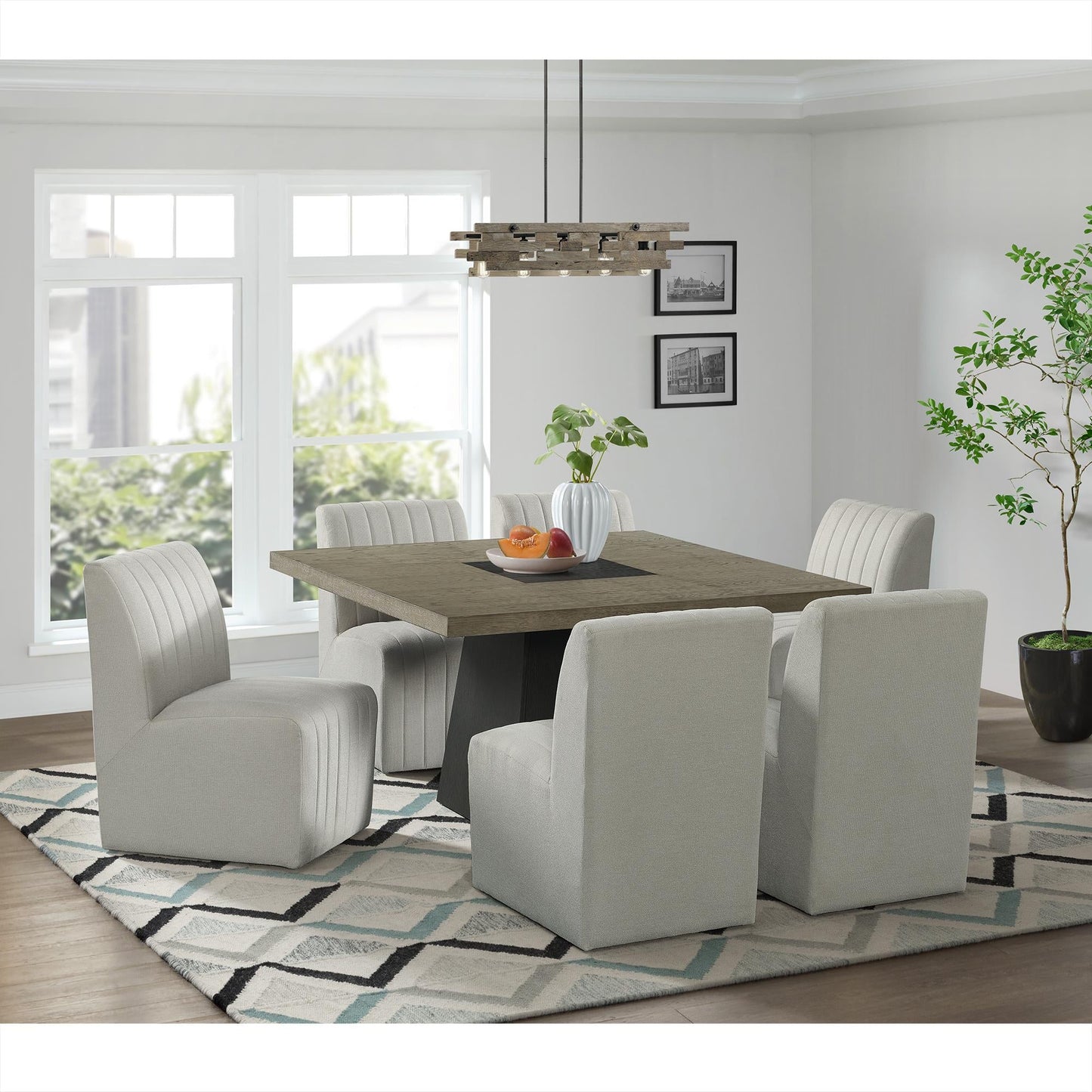 Elements International Jemma D - 7570 - 6 - SC Upholstered Side Chair - American Furniture of Slidell