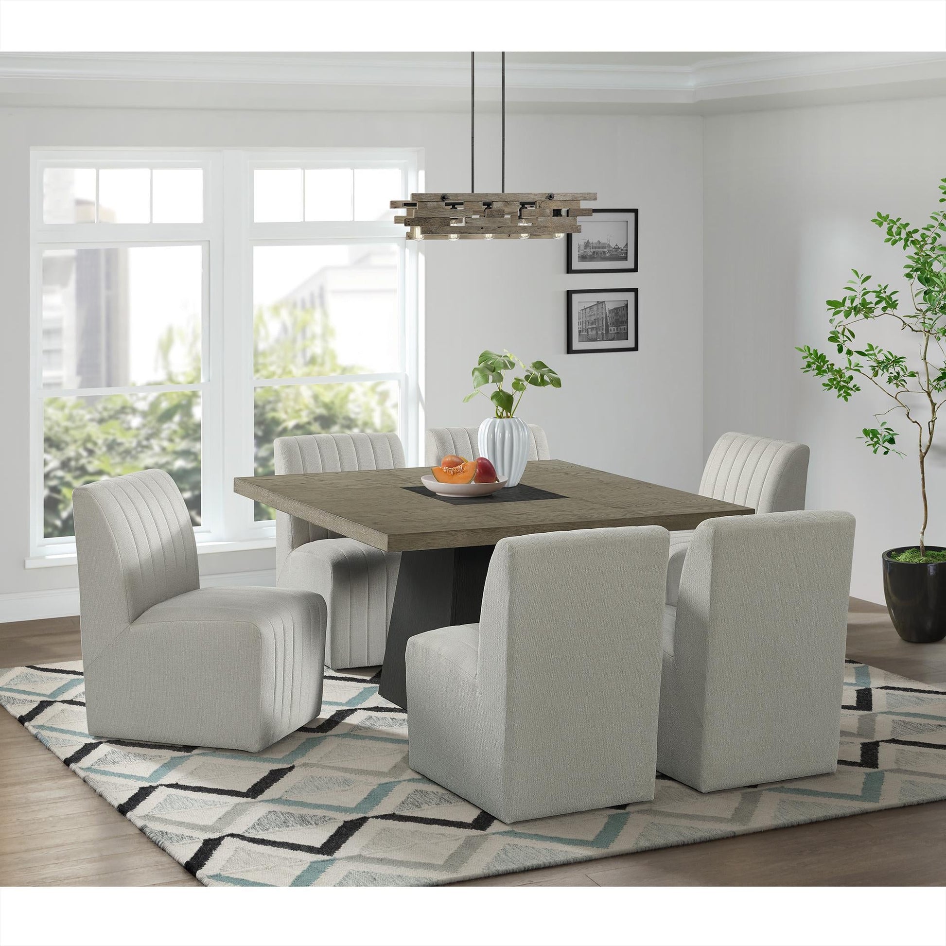 Elements International Jemma D - 7570 - 6 - SC Upholstered Side Chair - American Furniture of Slidell