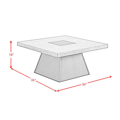 Elements International Jemma T - 7570 - 5 - CT Coffee Table - American Furniture of Slidell