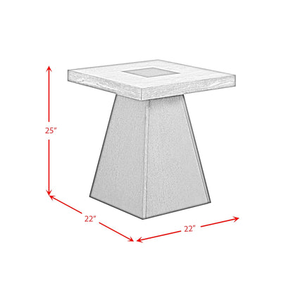 Elements International Jemma T - 7570 - 5 - ET End Table - American Furniture of Slidell