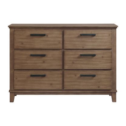 Elements International Jolene JL300DR 6 - Drawer Dresser - American Furniture of Slidell