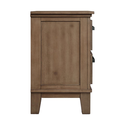 Elements International Jolene JL350NS 2 - Drawer Nightstand - American Furniture of Slidell