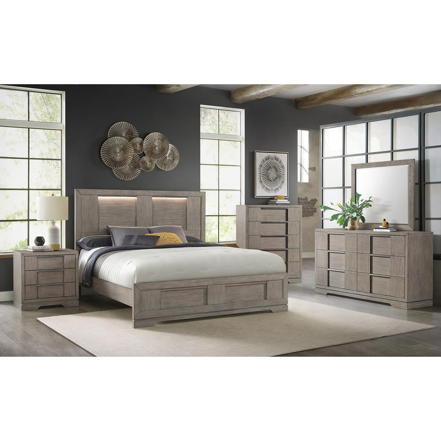 Elements International Kelis B - 9770 - 3 - DR 6 - Drawer Dresser - American Furniture of Slidell