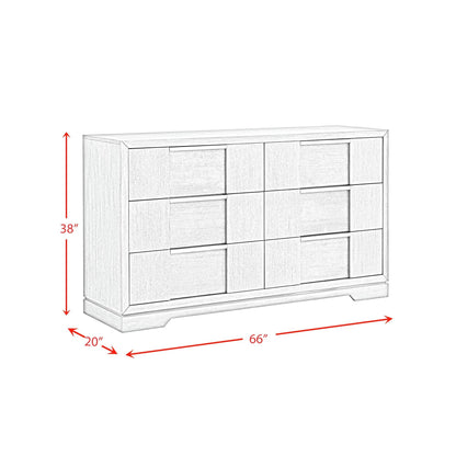 Elements International Kelis B - 9770 - 3 - DR 6 - Drawer Dresser - American Furniture of Slidell