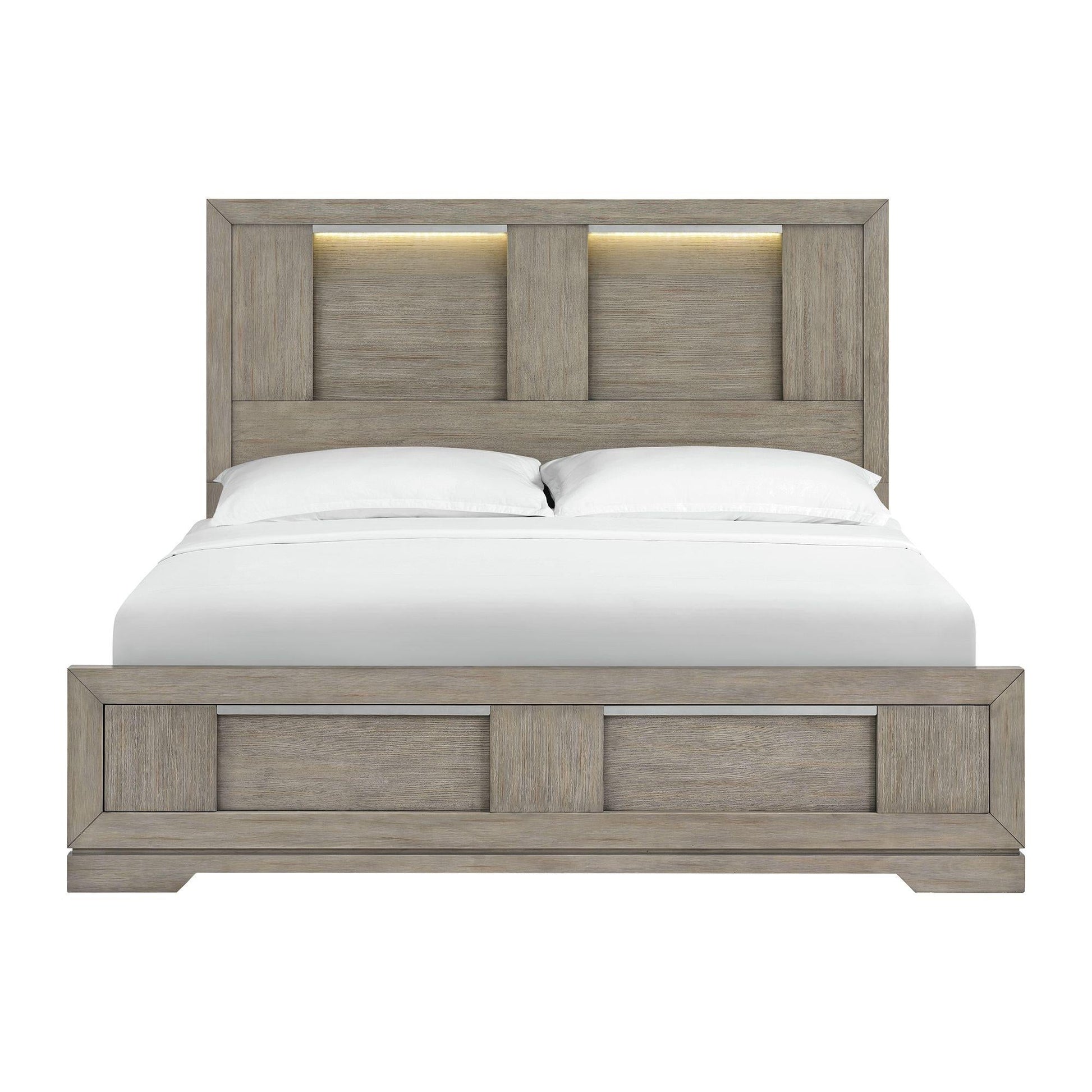Elements International Kelis B - 9770 - 3 - KBL King Panel Bed - American Furniture of Slidell