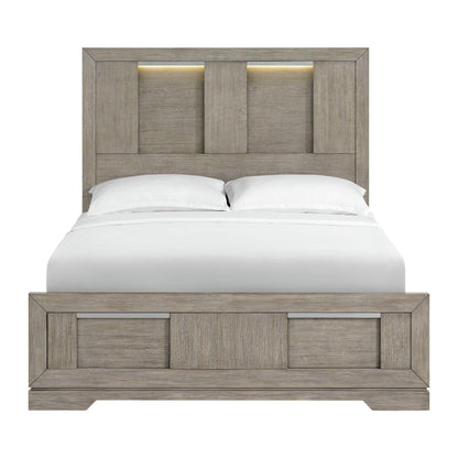 Elements International Kelis B - 9770 - 3 - QBL Queen Panel Bed - American Furniture of Slidell