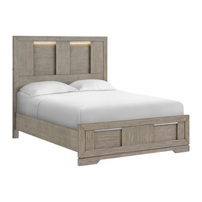 Elements International Kelis B - 9770 - 3 - QBL Queen Panel Bed - American Furniture of Slidell