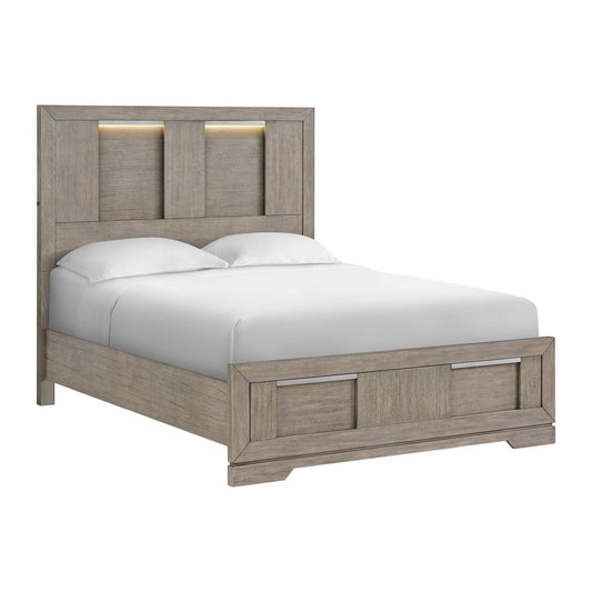 Elements International Kelis B - 9770 - 3 - QBL Queen Panel Bed - American Furniture of Slidell
