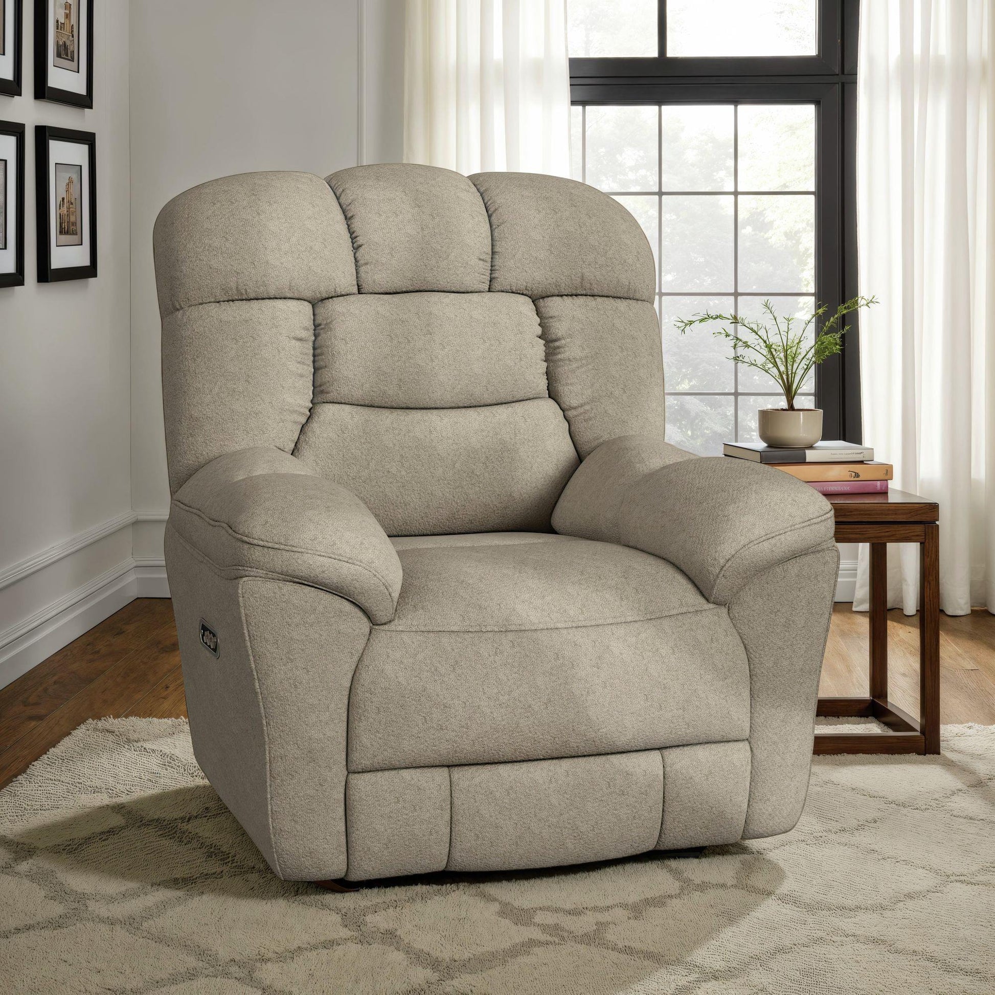Elements International Kelsey U - 17440 - 11591 - 105PPP Recliner - American Furniture of Slidell