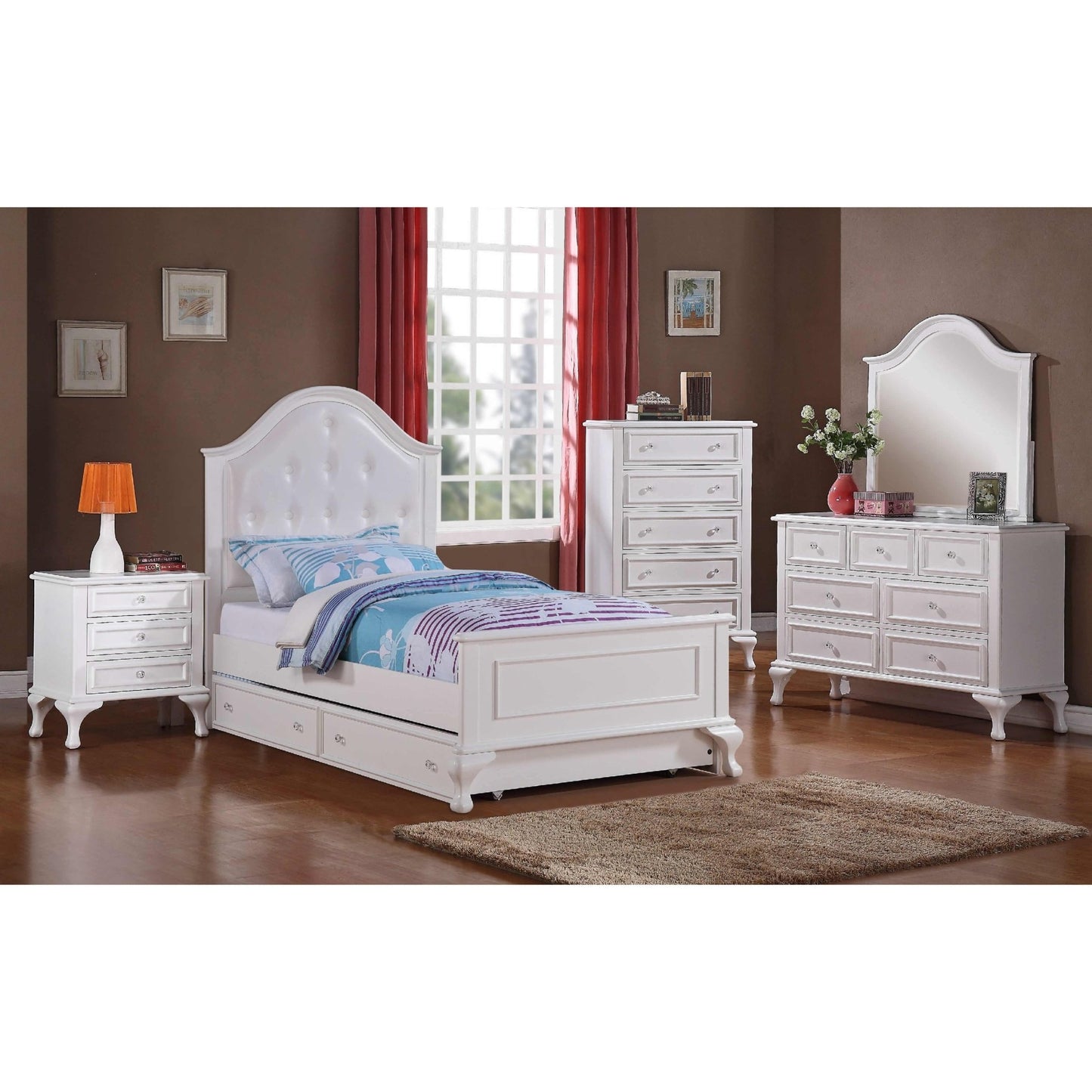 Elements International Kids Dresser Mirrors Mirror JS700MR - American Furniture of Slidell