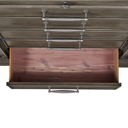 Elements International Kings Court B.10315.DCH 1 Door And 7 - Drawer Chest - American Furniture of Slidell
