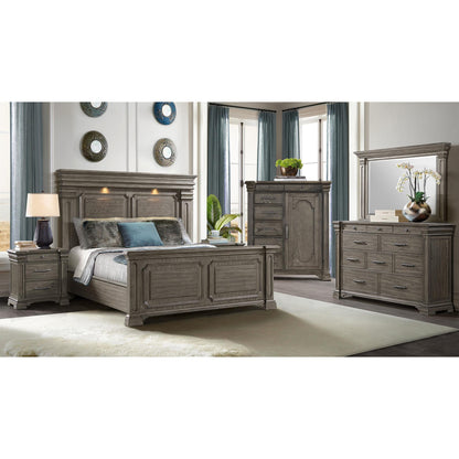 Elements International Kings Court B.10315.DCH 1 Door And 7 - Drawer Chest - American Furniture of Slidell