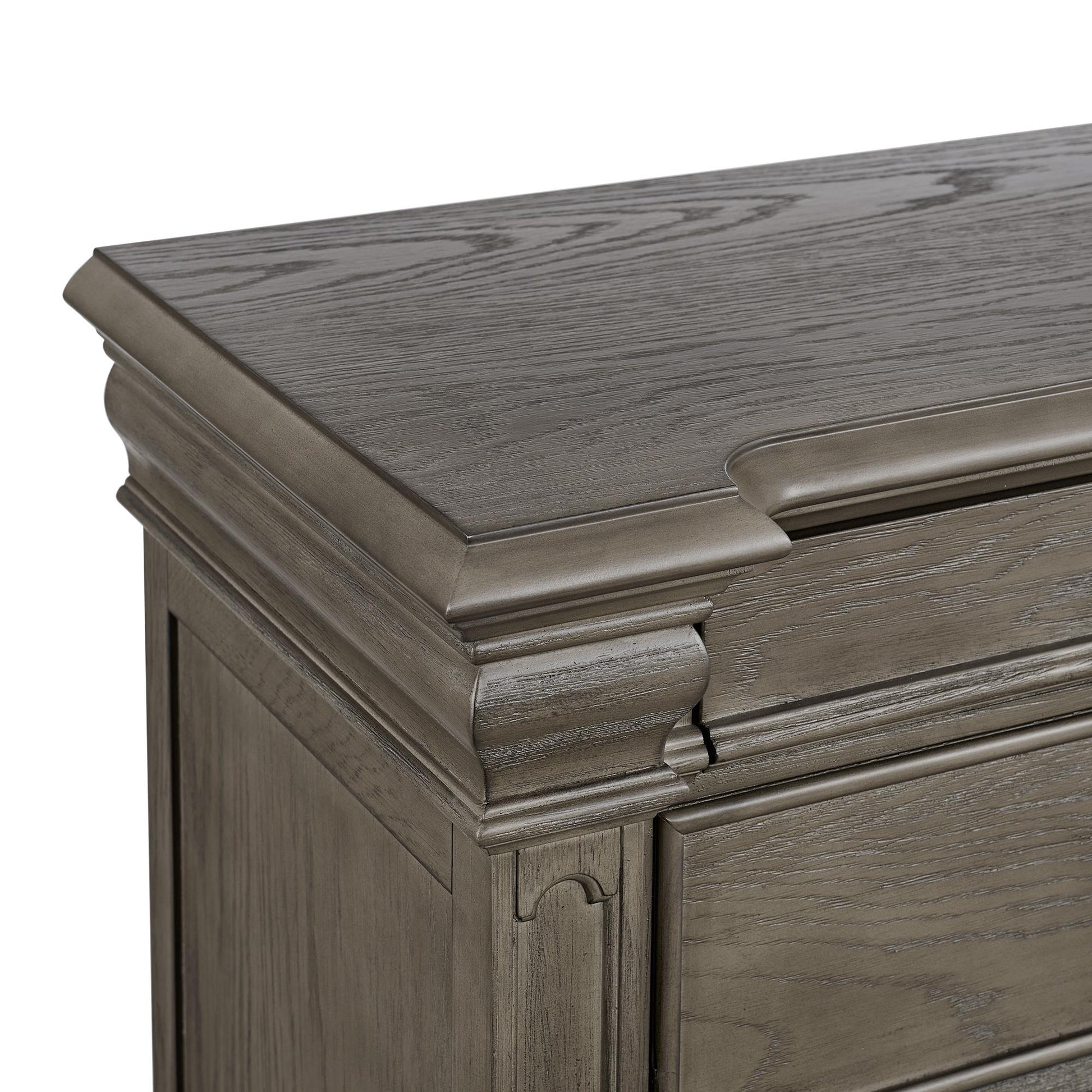 Elements International Kings Court B.10315.NS 3 - Drawer Nightstand - American Furniture of Slidell