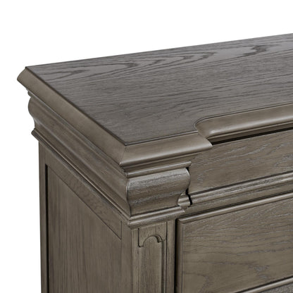 Elements International Kings Court B.10315.NS 3 - Drawer Nightstand - American Furniture of Slidell