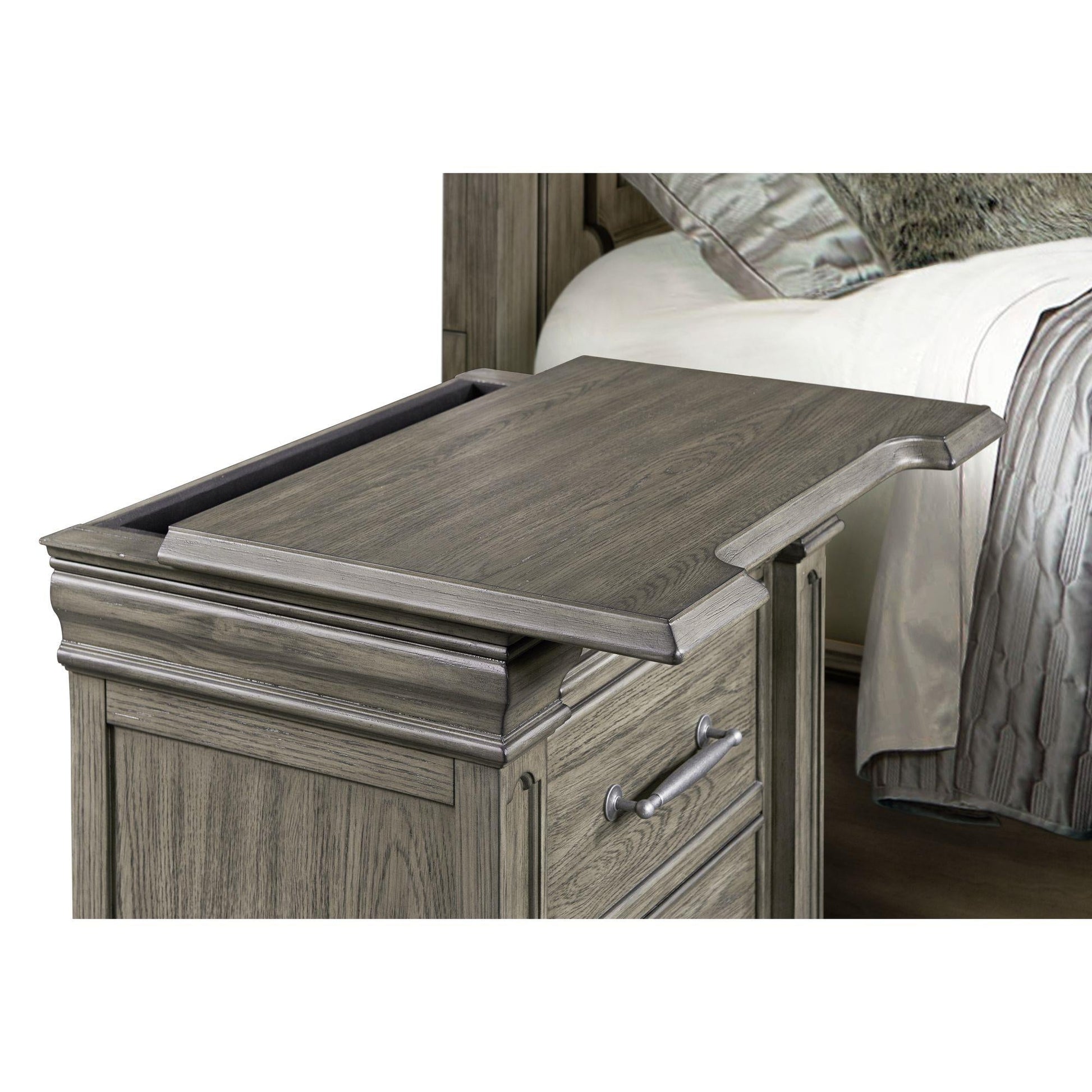 Elements International Kings Court B.10315.NS 3 - Drawer Nightstand - American Furniture of Slidell