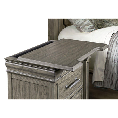 Elements International Kings Court B.10315.NS 3 - Drawer Nightstand - American Furniture of Slidell