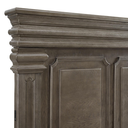 Elements International Kings Court B.10315.QB Queen Bed - American Furniture of Slidell