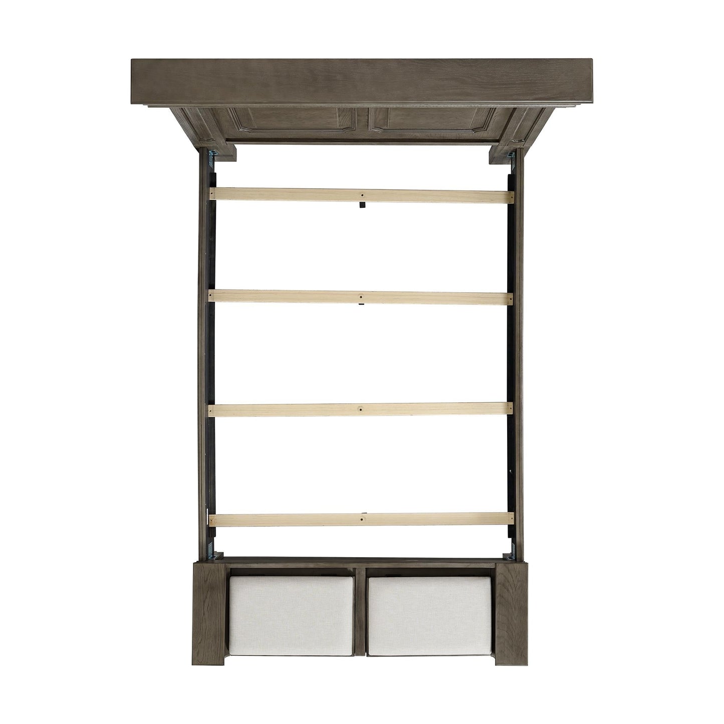 Elements International Kings Court B.10315.QSB Queen Storage Bed - American Furniture of Slidell