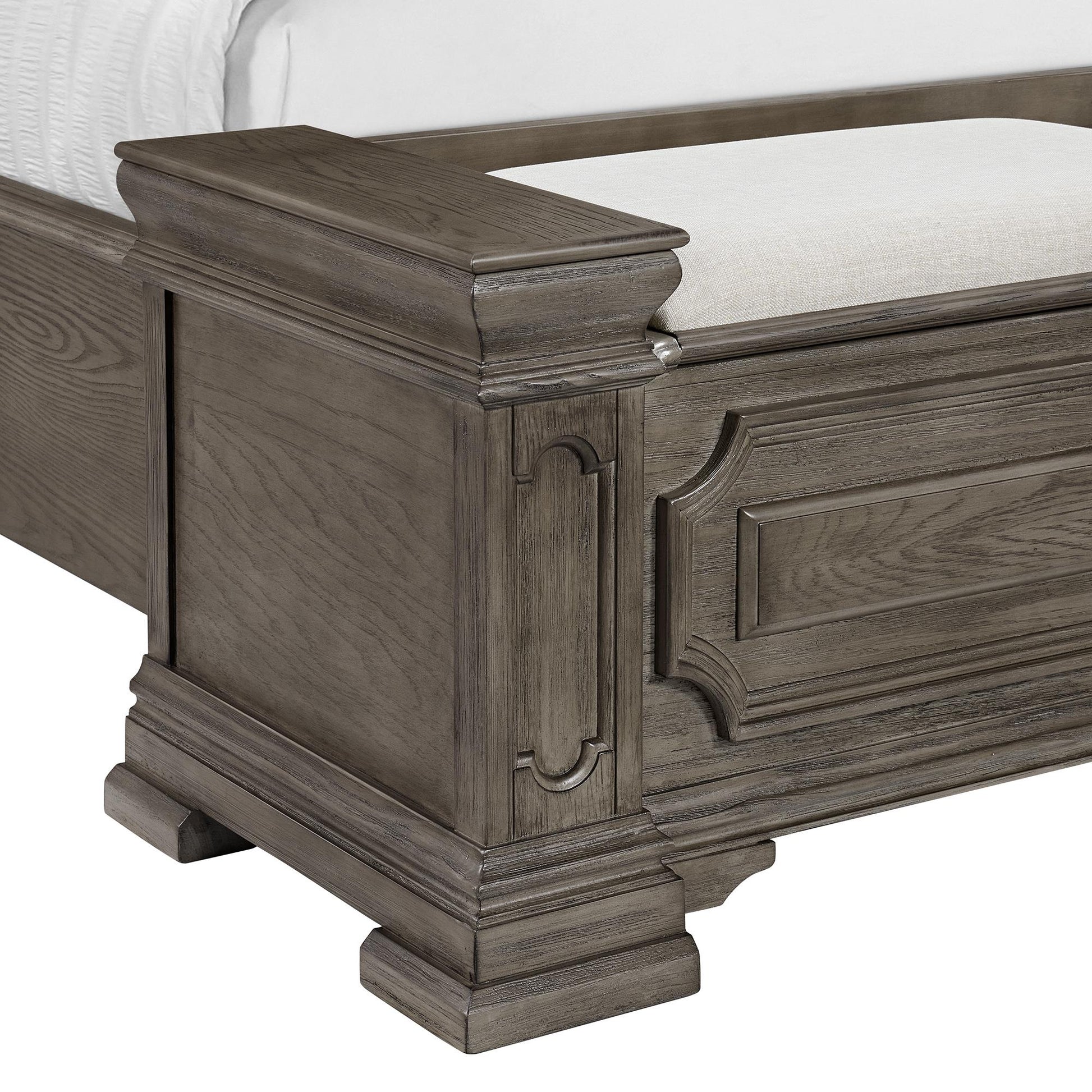 Elements International Kings Court B.10315.QSB Queen Storage Bed - American Furniture of Slidell