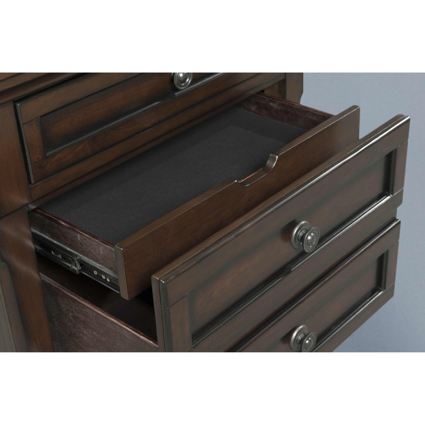 Elements International Kingston 3 - Drawer Nightstand KT600NS - American Furniture of Slidell