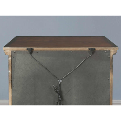 Elements International Kingston 3 - Drawer Nightstand KT600NS - American Furniture of Slidell