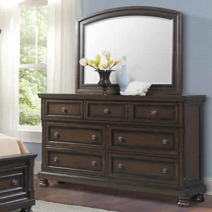 Elements International Kingston Dresser Mirror KT600MR - American Furniture of Slidell