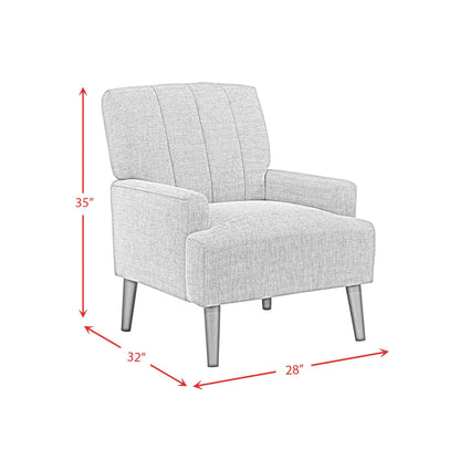 Elements International Kiwi U - 4410 - 4550 - 100C Chair - American Furniture of Slidell