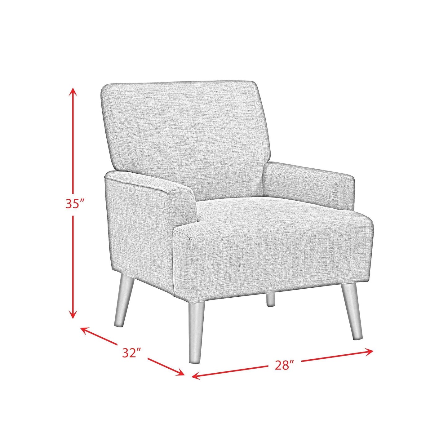 Elements International Kiwi U - 4410 - 8333 - 100 Chair - American Furniture of Slidell