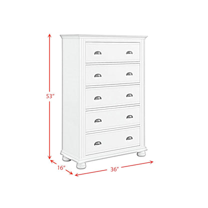 Elements International Kona B - 9340 - 7 - CH 5 - Drawer Chest - American Furniture of Slidell