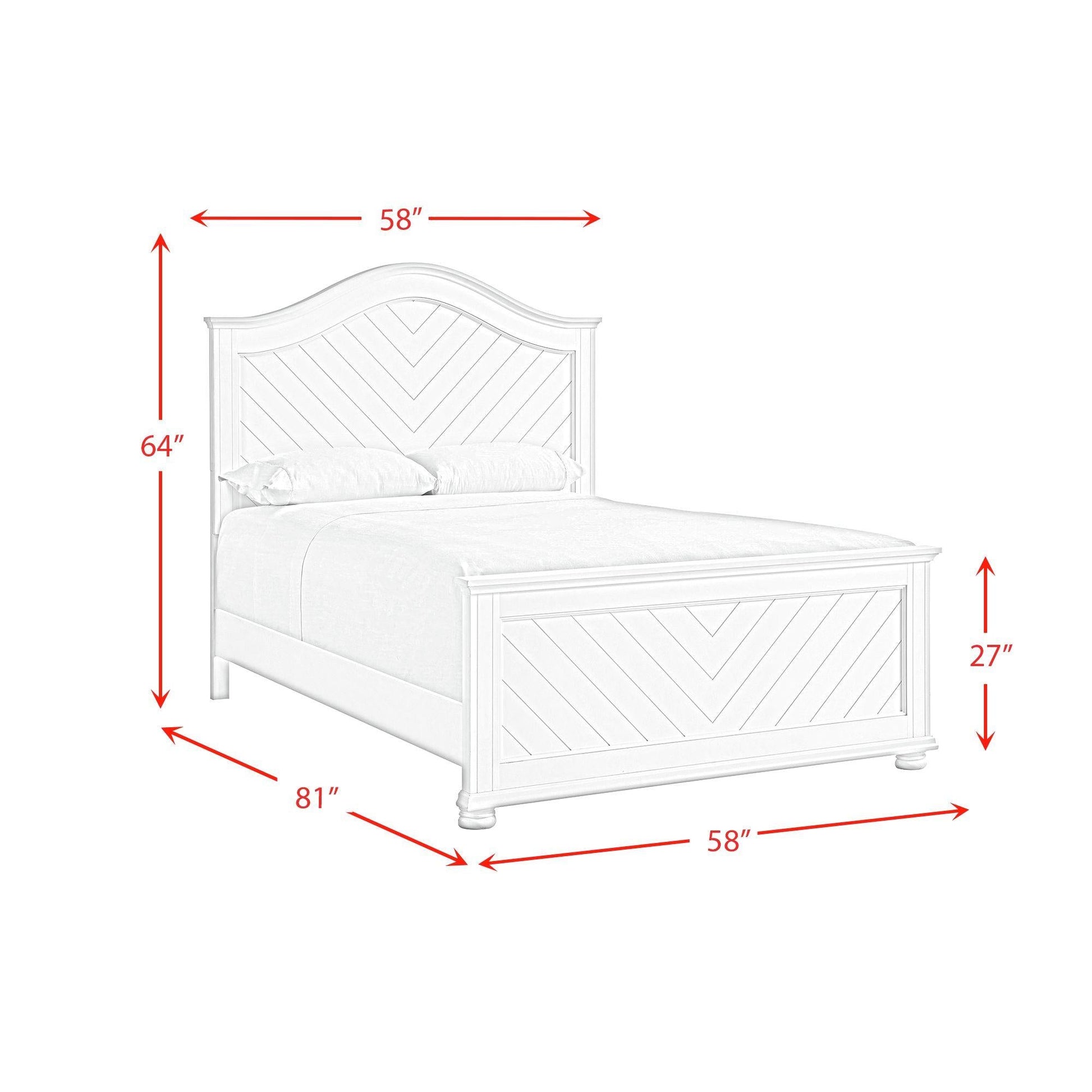 Elements International Kona B - 9340 - 7 - FB Full Panel Bed - American Furniture of Slidell