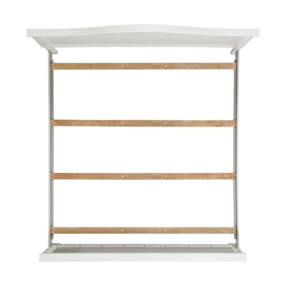 Elements International Kona B - 9340 - 7 - KB King Panel Bed - American Furniture of Slidell