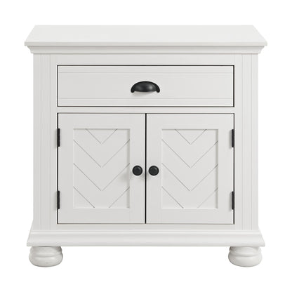 Elements International Kona B - 9340 - 7 - NS 1 - Drawer Nightstand - American Furniture of Slidell