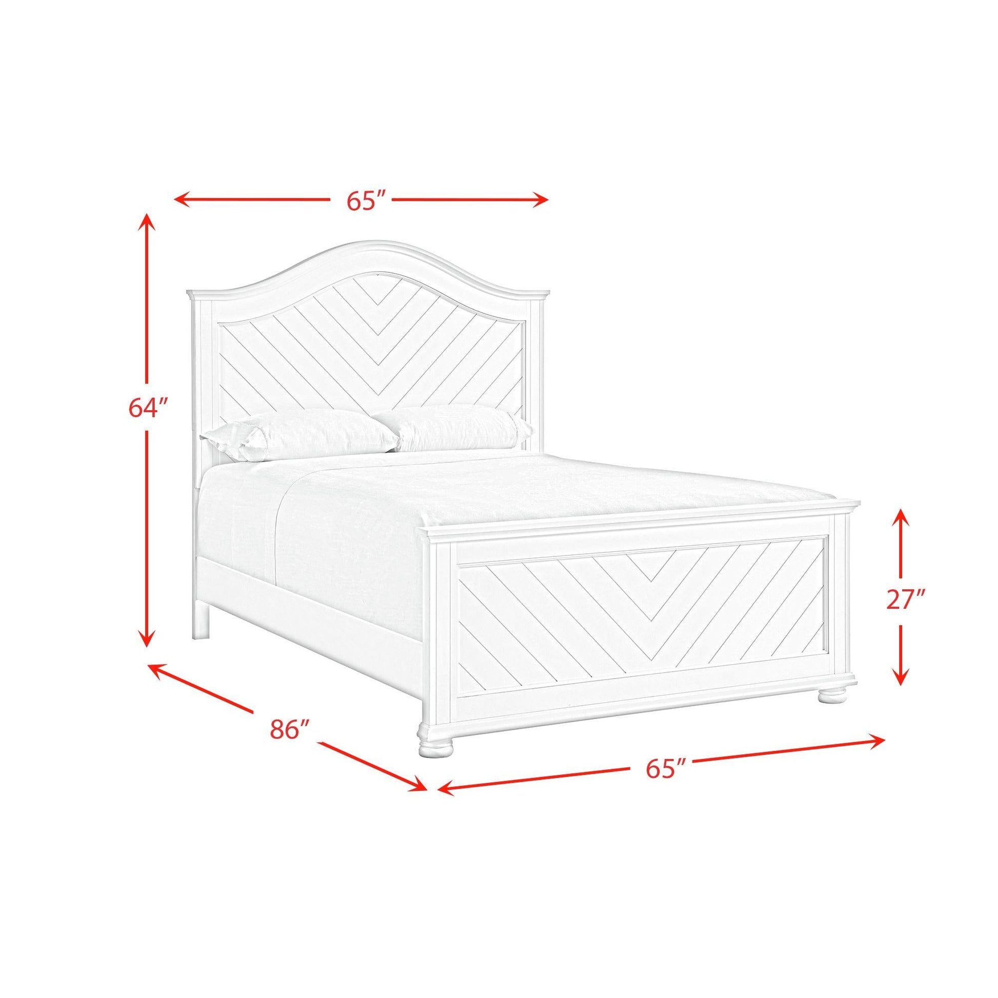 Elements International Kona B - 9340 - 7 - QB Queen Panel Bed - American Furniture of Slidell
