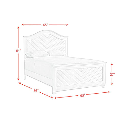 Elements International Kona B - 9340 - 7 - QB Queen Panel Bed - American Furniture of Slidell