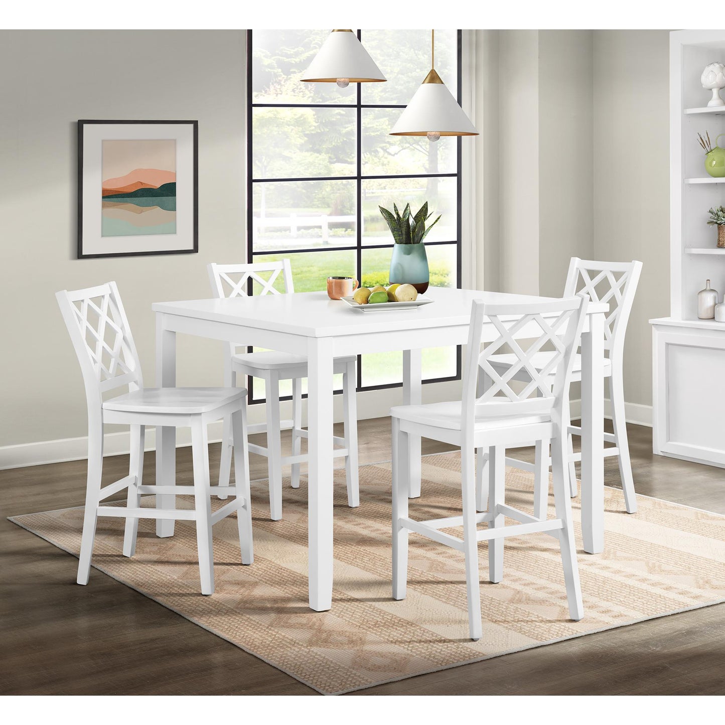 Elements International Kona D - 9340 - 7 - SCT Square Counter Table - American Furniture of Slidell