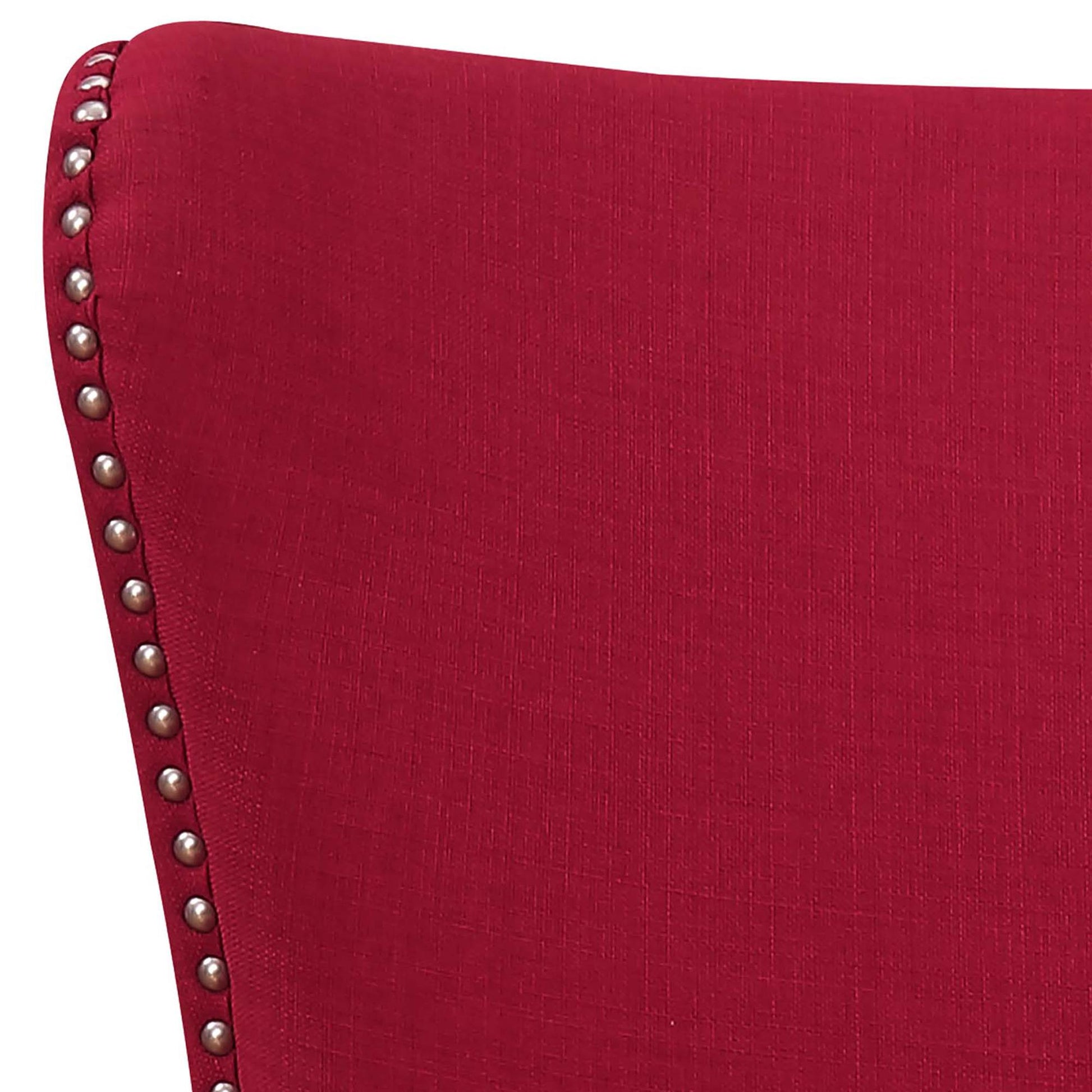 Elements International Kori Accent Chair - Berry - American Furniture of Slidell