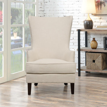 Elements International Kori Accent Chair - Heirloom Natural - American Furniture of Slidell