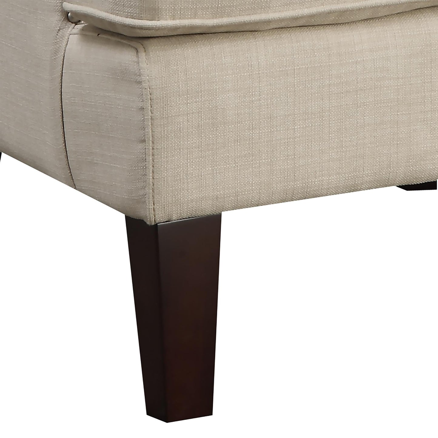 Elements International Kori Accent Chair - Heirloom Natural - American Furniture of Slidell