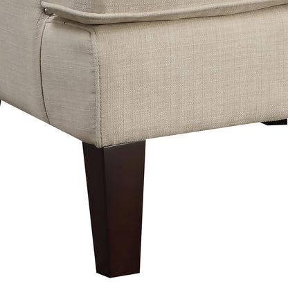 Elements International Kori Accent Chair - Heirloom Natural - American Furniture of Slidell