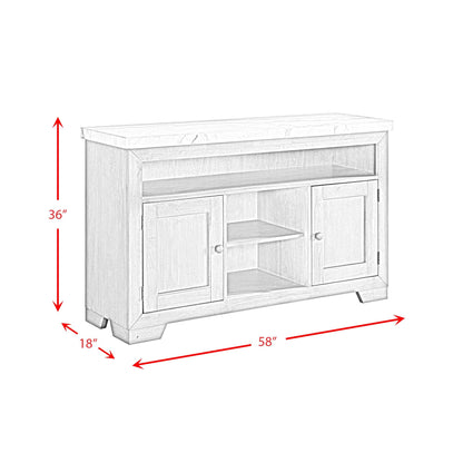 Elements International Lakeview CDLW100SV Server - American Furniture of Slidell