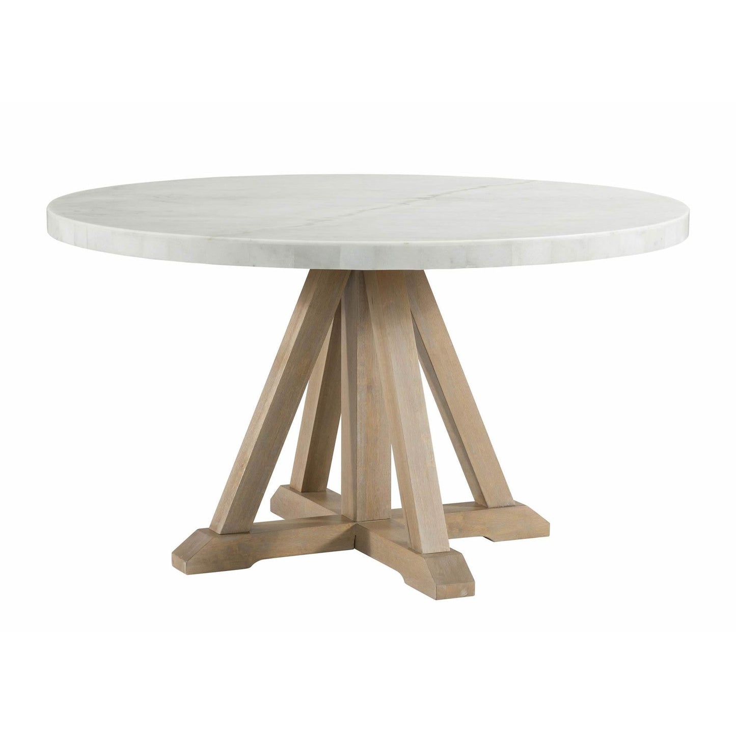 Elements International Lakeview CDLW180RDT Round Dining Table - American Furniture of Slidell