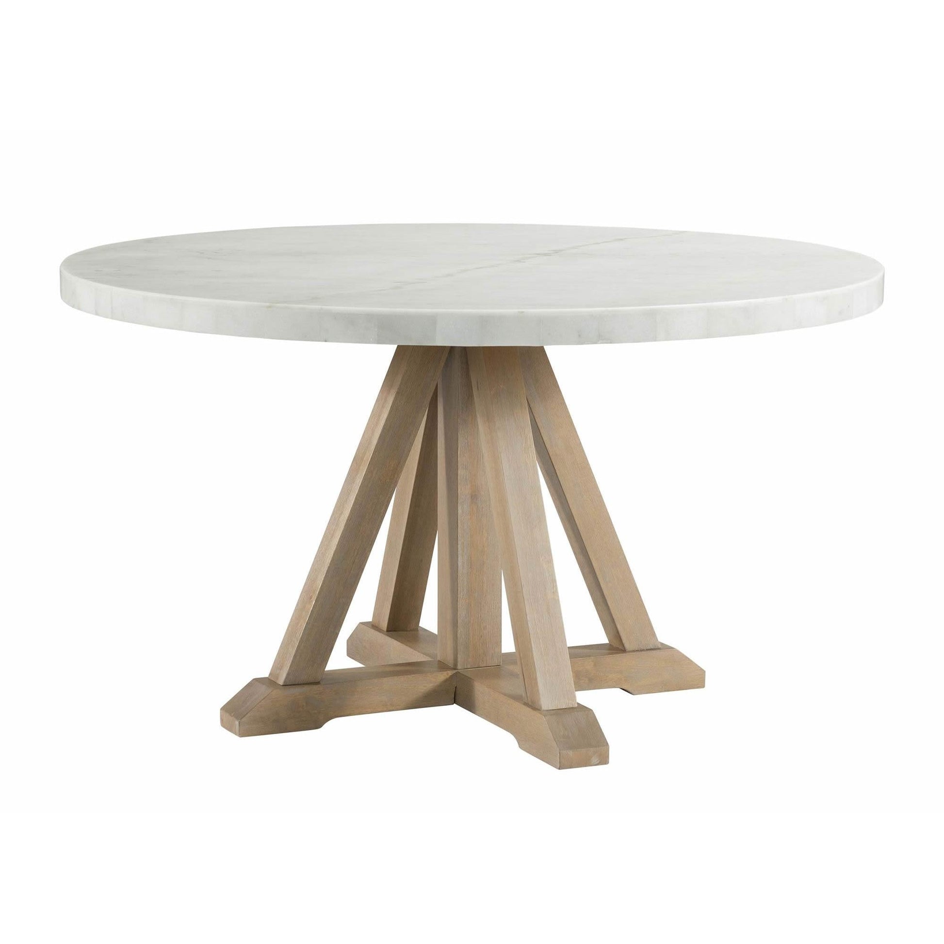 Elements International Lakeview CDLW180RDT Round Dining Table - American Furniture of Slidell