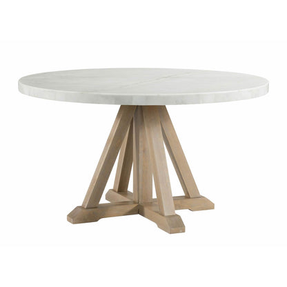 Elements International Lakeview CDLW180RDT Round Dining Table - American Furniture of Slidell