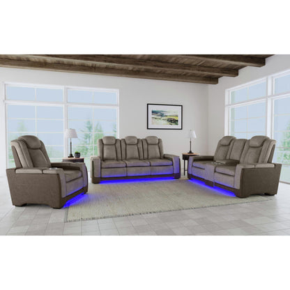 Elements International Lantana U - 13660 - 10560 - 105PP Power Motion Recliner - American Furniture of Slidell
