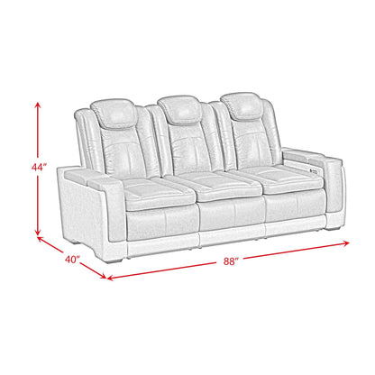 Elements International Lantana U - 13660 - 10560 - 308PP Power Motion Sofa - American Furniture of Slidell