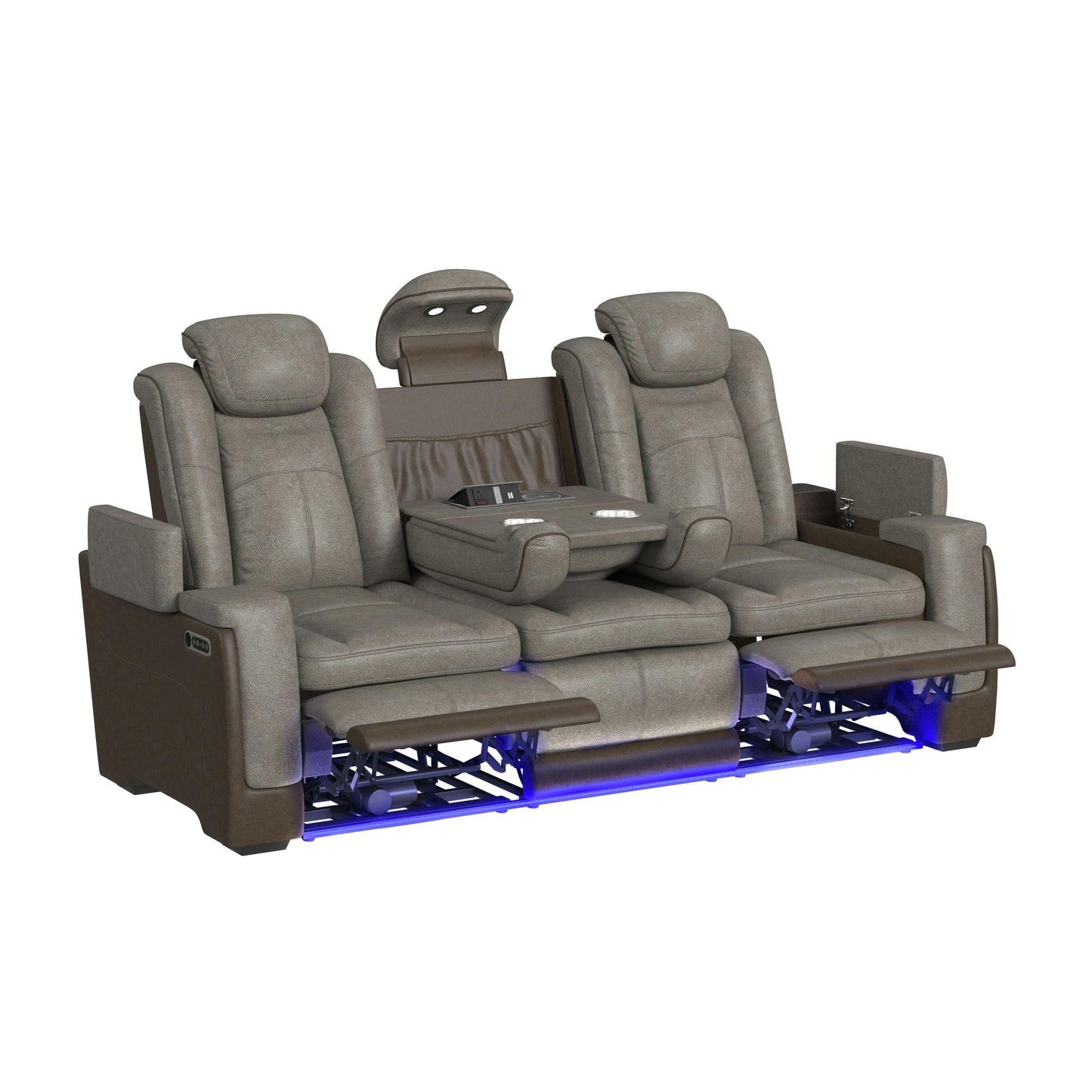 Elements International Lantana U - 13660 - 10560 - 308PP Power Motion Sofa - American Furniture of Slidell